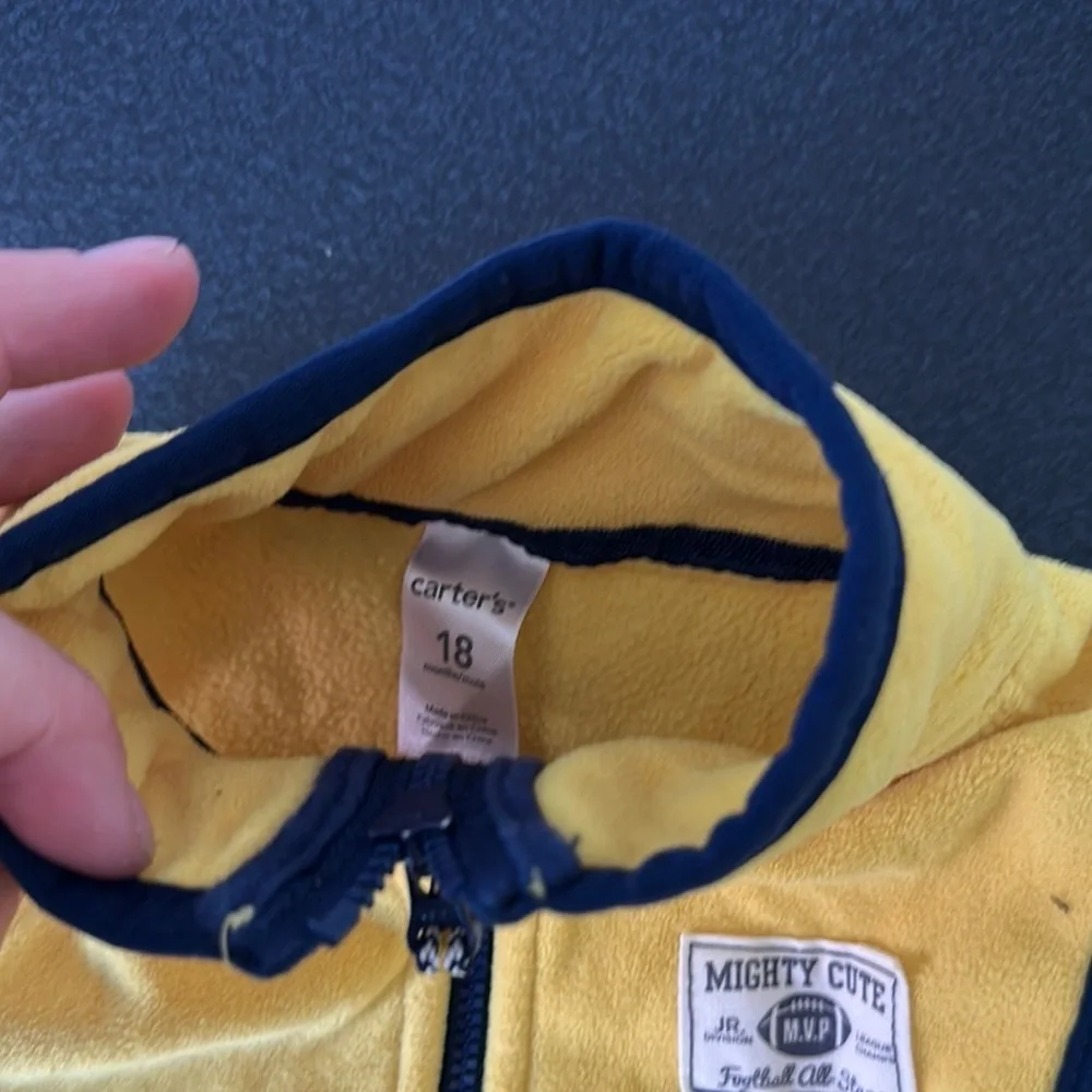 Carter's Blue Cozy vest